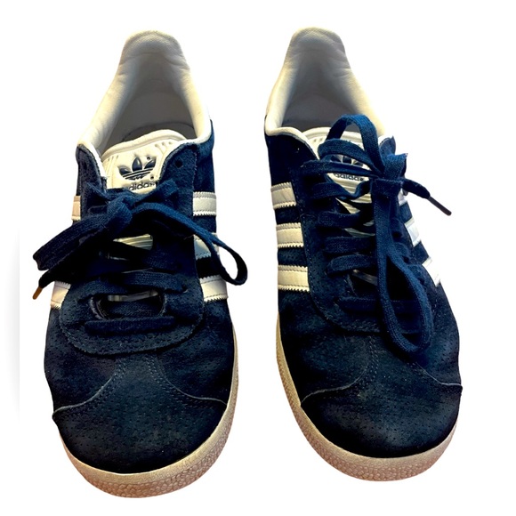 Adidas Navy and white Gazelle size 6 women’s - Picture 3 of 7